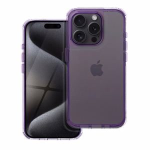 MATRIX läpinäkyvä suojakuori puhelimelle iPhone 16 vaaleanvioletti