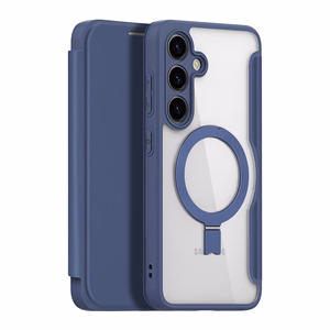 Dux Ducis Skin X Pro kotelo magneettisella sormusjalustalla Samsung S24+ - sininen