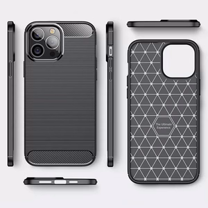 Carbon Suojakuori Huawei P Smart 2019:lle - musta