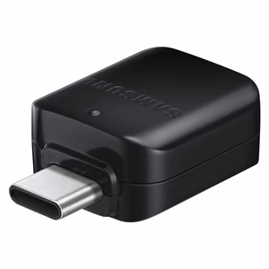 Samsung EE-UN930 USB-A to USB-C OTG Adapter (Bulk - Replacement Packaging) - Black