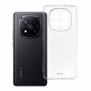 ROAR JELLY suojakuori Xiaomi Redmi Note 14 Pro+ 5G - läpinäkyvä