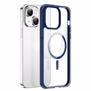 Dux Ducis Clin2 tapauksessa iPhone 14 Plus magneettinen MagSafe kansi sininen