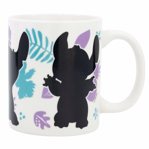 Disney Stitch & Angel -väriä vaihtava keramiikkamuki lahjapakkauksessa, 325 ml