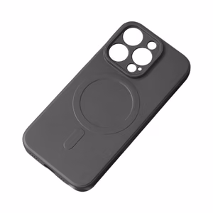 MagSafe-yhteensopiva silikonikuori iPhone 15 Plus:lle Silicone Case - musta