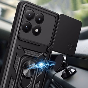 Tech-Protect CamShield Pro Suojakuori Xiaomi 15T:lle - Musta