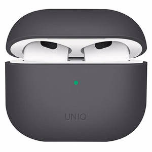 Uniq Lino Silikonikotelo AirPods 3:lle - harmaa