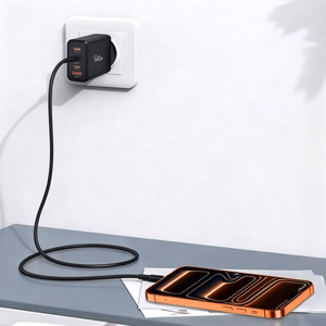 Tech-Protect NC140W-GAN 4-Port 140W Wall Charger - Black
