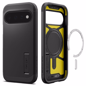 Spigen Tough Armor Mag MagSafe -suojakuori Google Pixel 11 -mallille, musta