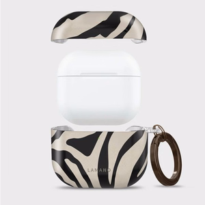 Tech-Protect Lamano case for AirPods 4 / 5 - black and beige