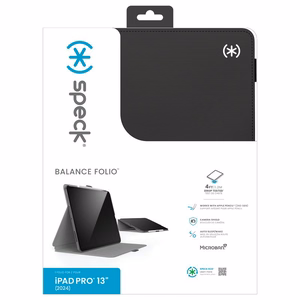 Speck Balance Folio case for iPad Pro 13-inch M5 (2025) / iPad Pro 13-inch M4 (2024), black