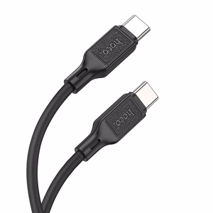 Hoco USB-C - USB-C -kaapeli 3A 60W 1 m X90 musta
