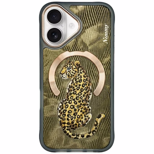Nimmy Magnetic Fantasy Animal MagSafe Suojakuori iPhone 16:lle - kultainen