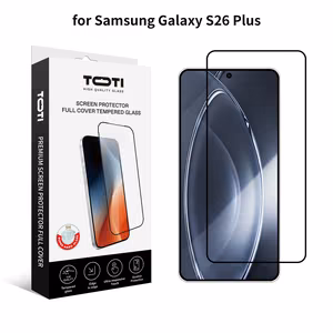 TOTI PREMIUM karkaistu lasi 2.5D näytönsuoja täyspeitto Samsung Galaxy S26 Plus