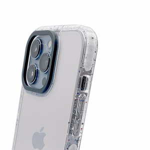 Puro RE-COVER IPC1467RECOVERWHI suojakuori laitteelle Apple iPhone 14 Plus, läpinäkyvä monivärisillä pilkuilla