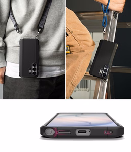 Ringke Onyx Alfa Magsafe Suojakuori Samsung Galaxy S26 Ultra:lle musta