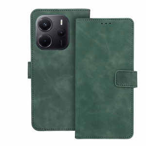 Flip case for Xiaomi Redmi NOTE 14 4G (GLOBAL - 164,84mm x 78,15mm x 8,16mm) Tender Book green