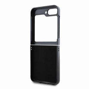 DKNY Checkered Pattern Printed Stripes case for Samsung Galaxy Z Flip 6 - black