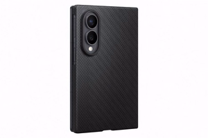 Samsung Carbon Magnet Case for Samsung Galaxy Z Fold 8 compatible with MagSafe + 2 anti-reflective films - black