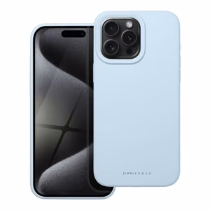 ROAR Suojakuori CLOUD SKIN iPhone 15 Pro Max:lle vaaleansininen