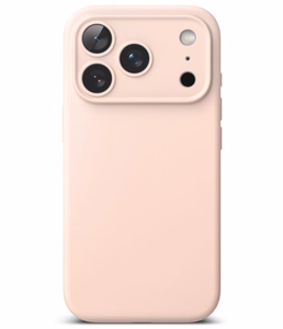 Ringke Silicone MagSafe-suojakuori iPhone 18 Pro Maxille – vaaleanpunainen