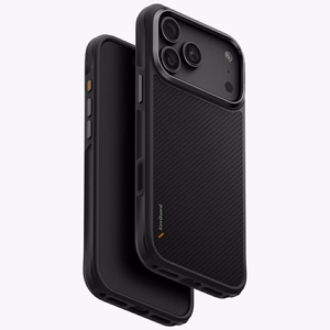 Uniq Keva Magclick Charging -suojakuori iPhone 18 Pro Max / 17 Pro Max – musta