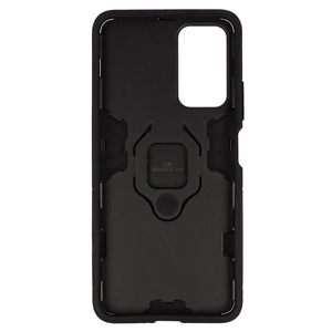 Ring Armor Suojakuori Xiaomi Redmi Note 11 5G/Note 11S 5G/Poco M4 Pro 5G:lle musta