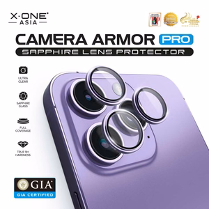 X-ONE Sapphire Camera Armor Pro - for iPhone 13 Pro/13 Pro Max - silver