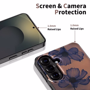Tech-Protect Lamano MagSafe -suojakuori Samsung Galaxy A57 5G:lle - ruskea ja violetti