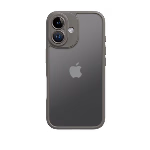 Rock Guard Touch Matte Series Suojakuori iPhone 16:lle harmaa