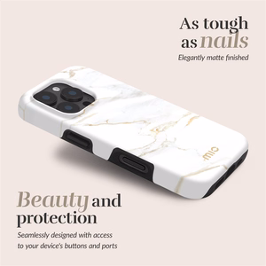 MIO White Marble Magsafe Suojakuori iPhone 17 Pro Max