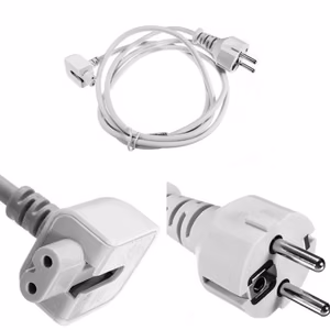 Laturisovitin kaapelilla alkuperäinen (1,8m) MagSafe/MacBook/iPod Z622-0157 Type F (16A) (käytetty A-luokka)