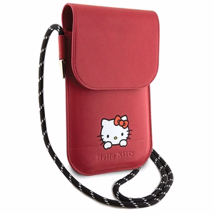 Hello Kitty Leather Daydreaming olkalaukku – vaaleanpunainen