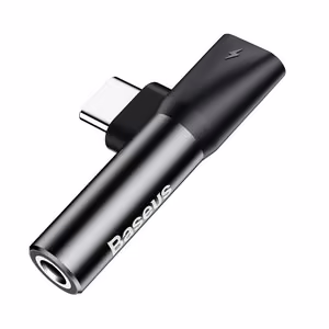 Äänisovitin Baseus L41 Type-C 2in1 musta