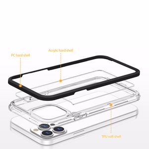 Kirkas 3in1 tapauksessa Samsung Galaxy A03 silikoni suojus kehys sininen
