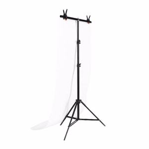 Valokuvausstudion taustatuki Puluz 70x200cm + taustat 2 kpl DCA0976