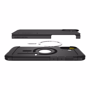 Spigen Tough Armor Mag MagSafe Suojakuori iPhone 16 6,1 musta