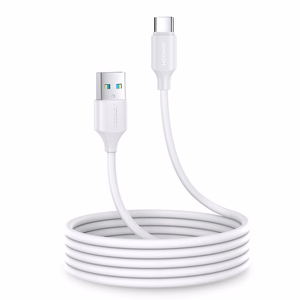 Joyroom Long-Lasting Series A9 USB-A / USB-C 3A kaapeli 2m - valkoinen