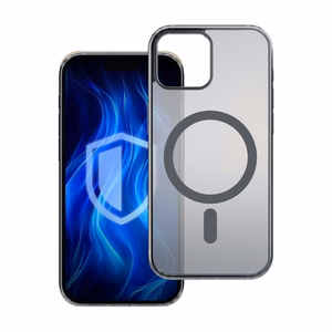 3mk Frosty MagCase iPhone 12 Pro Max:lle - Musta