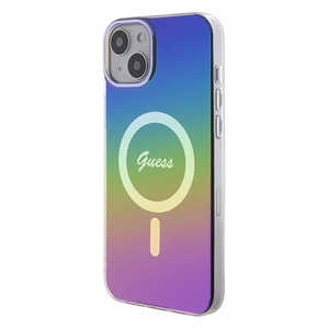 Guess IML Iridescent MagSafe case for iPhone 15 / 14 / 13 6.1" - multicolor
