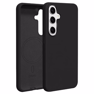 Etteri Silicone Mag -suojakuori Samsung Galaxy S26 Ultra musta
