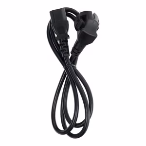 Virtakaapeli tietokoneelle PC / tulostin / näyttö 230V 16A 1,2 m musta
