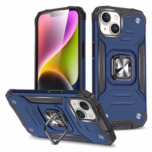 Wozinsky Ring Armor iPhone 15 Plus Ring Armor Suojakuori - sininen