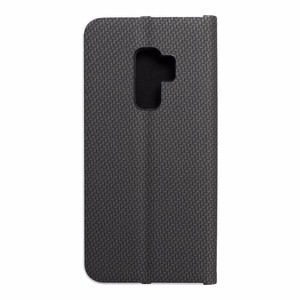 Flip-suojakuori Samsung S9 Plus:lle Luna Book Carbon musta