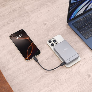Powerbank Tech-Protect PB14 LifeMag MagSafe 10000 mAh - harmaa