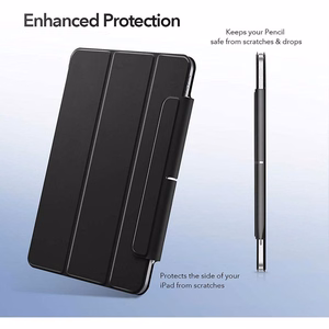 ESR Rebound Magneettinen Suojakuori iPad Air 10.9":lle (2020/2022) - musta