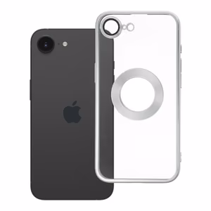 Glam Suojakuori iPhone 16e:lle (SE 4 2025) / 17e hopeinen