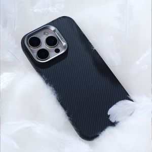 Benks Magnetic Armor Pro Kevlar Case Metal Frame 600D for Iphone 16 Plus black