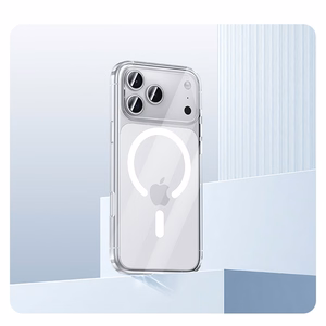 Benks Magnetic Crystal Case -suojakuori (C.K.JC.AP.00.0069) Iphone 17 Prolle, läpinäkyvä (kameran ohjauspainike)
