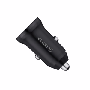Devia autolaturi Smart Mini PD QC 3.0 30W 1x USB 1x USB-C valkoinen