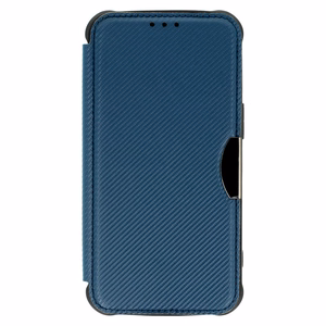 Razor Carbon Läppäsuojakuori iPhone 13 Pro Max:lle laivastonsininen